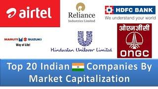 TOP 20 Indian Companies By Its Market Capitalization |2019 Report