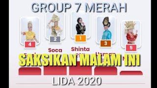 PEMBAGIAN GROUP 7 TOP 70 LIDA 2020 | TEAM MERAH