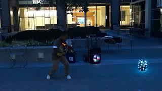 Tyler Butler-Figueroa, Violinist street performing "Girls Like You"- Maroon 5 - before AGT