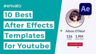 10 Best After Effects Templates for YouTube [2021]