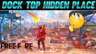 Alpine Map Dock Top House Hidden Place Garena Free Fire #shorts #short