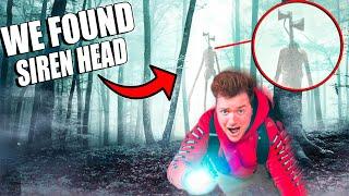 Exploring A HAUNTED Forest! SIREN HEAD Found (3AM Challenge) 