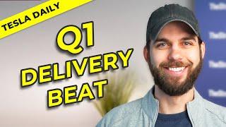 Tesla Beats Q1 Deliveries & Production! + Q&A on TSLA Stock, Full Year Outlook, & More