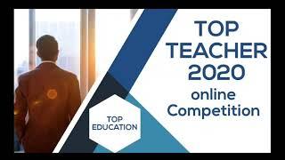 TOP TEACHER ONLINE COMPETITION 2020