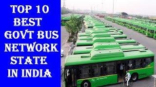 Top 10 Biggest Govt Bus Network State in India | Top 10 Best Bus Transport corporation | Top Videos