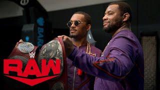 Street Profits pose with their new Tag Titles: Raw Exclusive, March 2, 2020