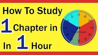 How to Study One Chapter in One Hour? | Board Exams 2020 | Study Skills | Letstute