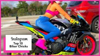 Top 10 Biker Girls On Instagram