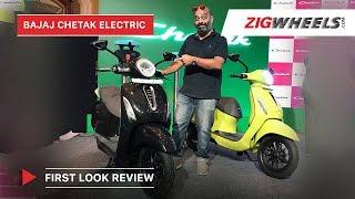 Bajaj Chetak Electric - Price, Top Speed, Range, Charging Time | First Look Review | ZigWheels