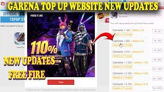 Top Up Website New Changes || Draco AK Return || New Grand Master System || New Updates Free Fire