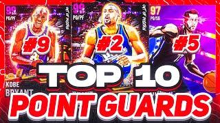 RANKING THE TOP 10 POINT GUARDS IN NBA 2K21 MYTEAM!