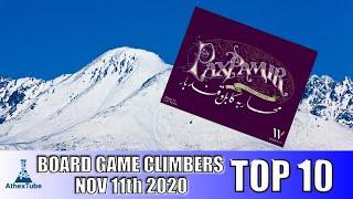 Top 10 Board Game Climbers for Week Ending in November 11th 2020