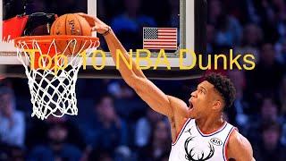 Top 10 NBA Dunks Of All Time