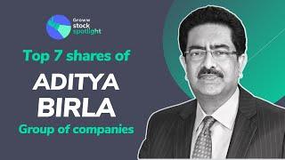 Top 7 stocks of Aditya Birla group of companies by Market cap | Stock investing for beginners