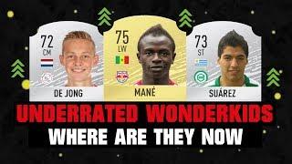 MOST UNDERRATED WONDERKIDS IN FIFA HISTORY WHERE ARE THEY NOW 