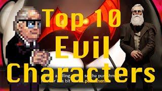 Top 10 Evil Video Game Characters