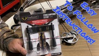 How To Install A String Dampening System on Your TenPoint or Wicked Ridge Crossbow