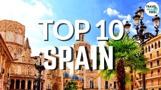 World's OLDEST Ongoing Construction, Sagrada Familia! Top 10 Best Places In Spain -Travel Video 2021