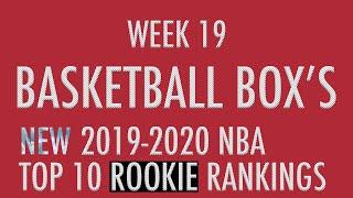 Basketball Box's NEW 2019-2020 NBA Top 10 Rookie Rankings (Up to March 1, 2020)