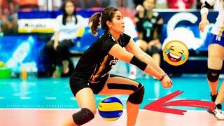 Top 10 BALL BETWEEN THE LEGS in Women's Volleyball 2017 | Best Volleyball Actions