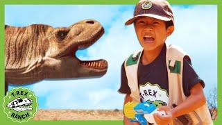 Park Rangers Mission For The Missing Dino Link! Kids Dinosaur Adventure! Dinosaurs For Kids