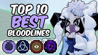 Top 10 BEST Shindo Life Bloodlines | Shindo Life Bloodline Tier List