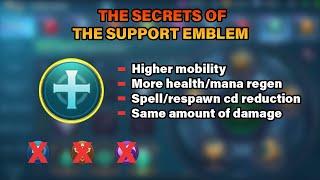 This Is Why The Support Emblem Is Way Better Than You Might Think | MLBB