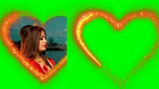 FREE Top 10 Green Screen || Love Heart Effect