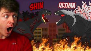 Reacting to SHIN GODZILLA vs GODZILLA SINGULAR POINT