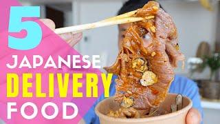 My Favorite Japanese Home Delivery Foods in Tokyo