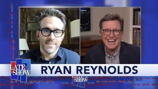 Ryan Reynolds Weighs In On Colbert's Fashion Choices