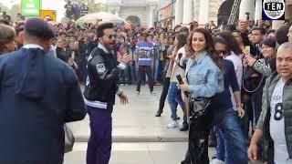 Varun Dhawan | Shraddha Kapoor | Grand Entry at Connaught Place| Illegal Weapon 2.0|Street Dancer 3D