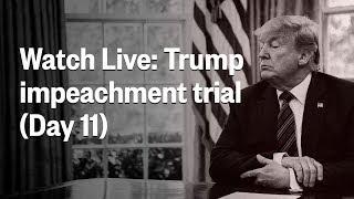 Senate Impeachment Trial Of President Trump (Day 11) | NBC News (Live Stream)