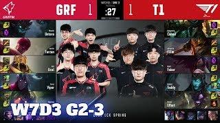 GRF vs T1 - Game 3 | Week 7 Day 3 S10 LCK Spring 2020 | Griffin vs T1 G3 W7D3