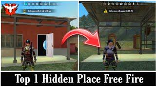 TOP 1 HIDDEN PLACE FREE FIRE 
