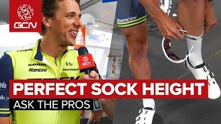 What's The Ideal Sock Height? | GCN Asks The Pros