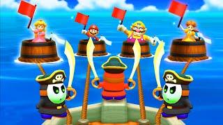 Mario Party: The Top 100 Minigames - Peach Vs Daisy Vs Mario Vs Wario