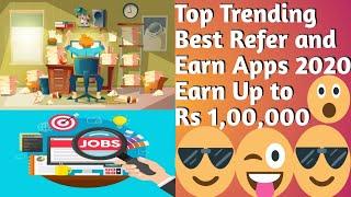 Top 10 Trending Best Online Money Earning Apps 2020 | Best Refer and Earn Apps 2020 | Vip Makkale