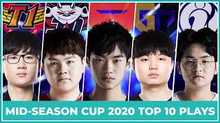 Top 10 Best Plays Mid-Season Cup 2020