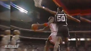 Michael Jordan Hitting Ridiculous Shots on the Admiral! How Many And-1s Can MJ Get? (1991.04.05)