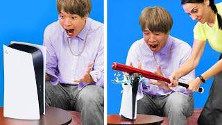 10 Funny Pranks + 24 Hour Prank Wars