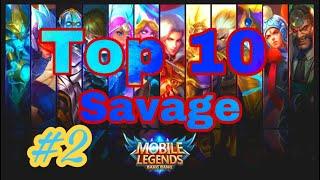 TOP 10 SAVAGE Moment épisode #2-Mobile Legends |سافجات المشتركين الجزء #2