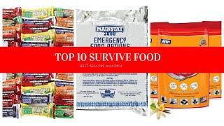 ✔️ TOP 10 BEST SURVIVAL FOOD 