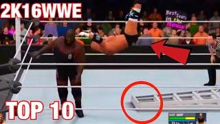 2K16WWE MEILLEUR MOMENT TOP 10