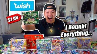 I Bought All The YU-GI-OH! Products on Wish...(*YU-GI-OH! MYSTERY BOX*)