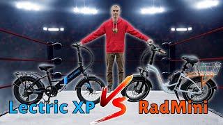 Lectric XP 2.0 vs RadMini - Battle of the best value folding ebikes