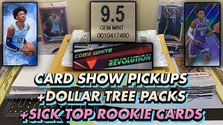 MEGA MAILDAY! Card Show Pickups, 10 Dollar Tree Packs, & Sick Top Rookie Collection Additions!