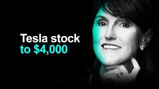 ARK Invest's NEW Tesla Stock Price Target Is INSANE! 