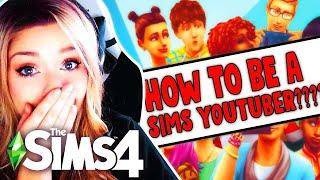 Top 10 Tips on HOW TO START A SIMS YOUTUBE CHANNEL in 2020 