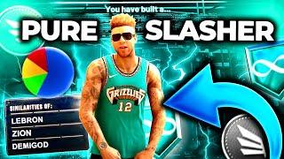 I CREATED THE BEST PURE SLASHER BUILD ON NBA 2K20! BUILD TUTORIAL + GAMEPLAY